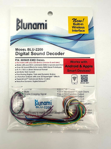 Soundtraxx 885605 blu - soundtraxx, blu-2200