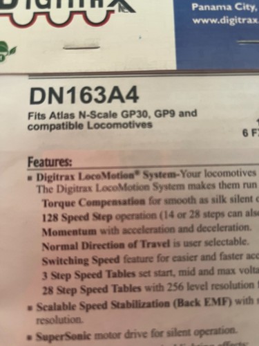 Digitrax dn163a4 n - ,
