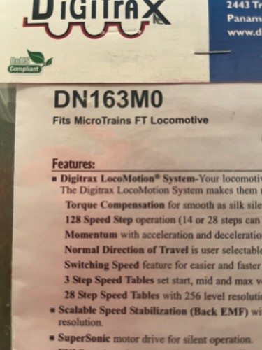Digitrax dn163m0 scale - digitrax,