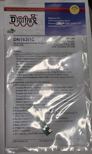 Digitrax dn163l1c scale - digitrax,