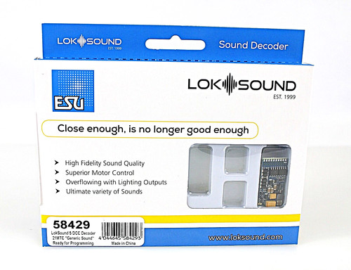 Esu loksound 58429 blank 21 - esu, v5