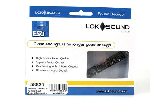 Esu 58821 loksound - loksound, dcc