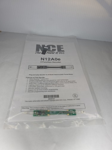 Nce n12a0e dcc - dcc, scale